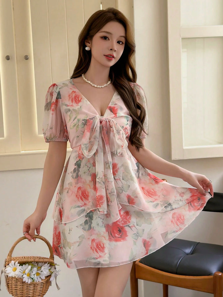 Rochie mini SHEIN, mix culori