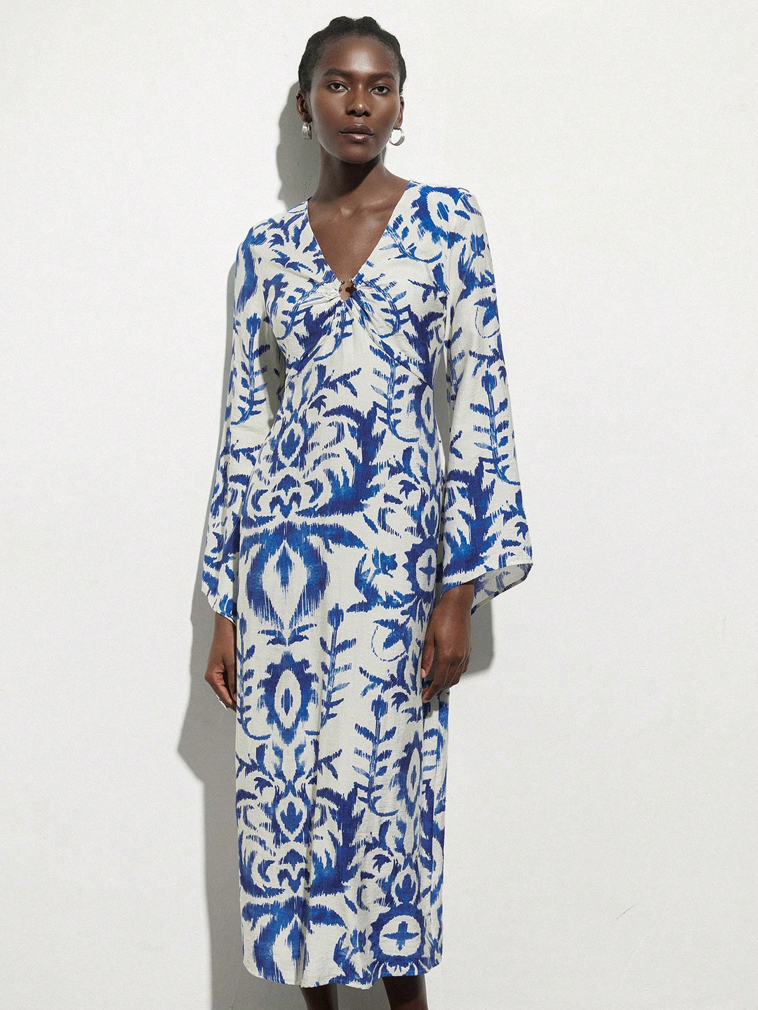 Rochie maxi SHEIN, albastru
