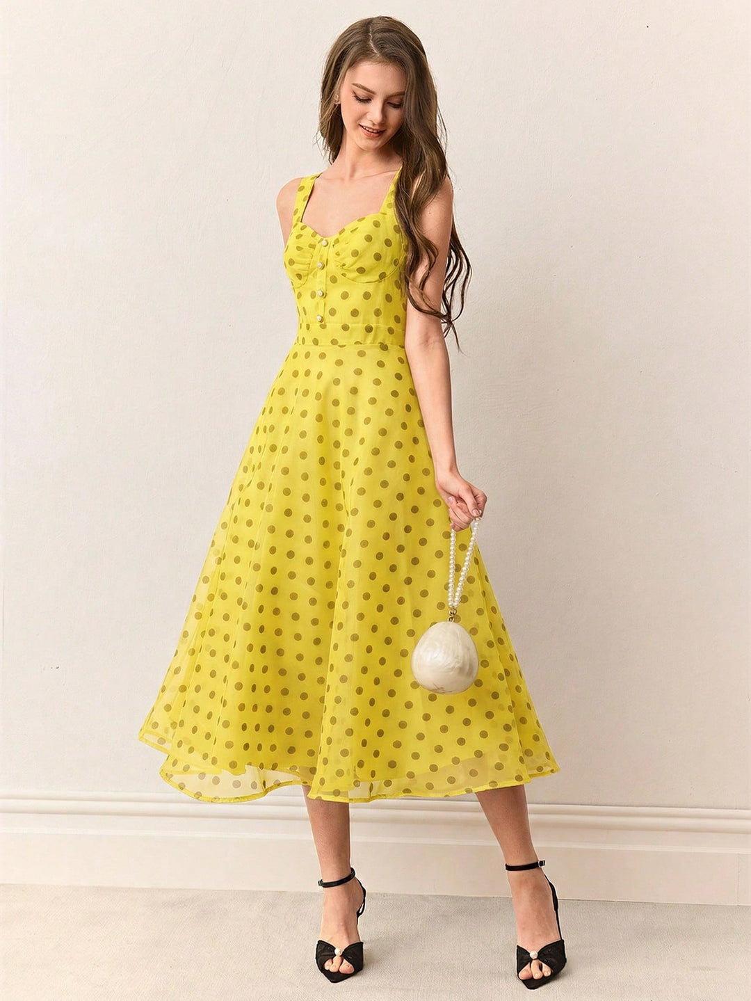 Rochie maxi SHEIN, mix culori