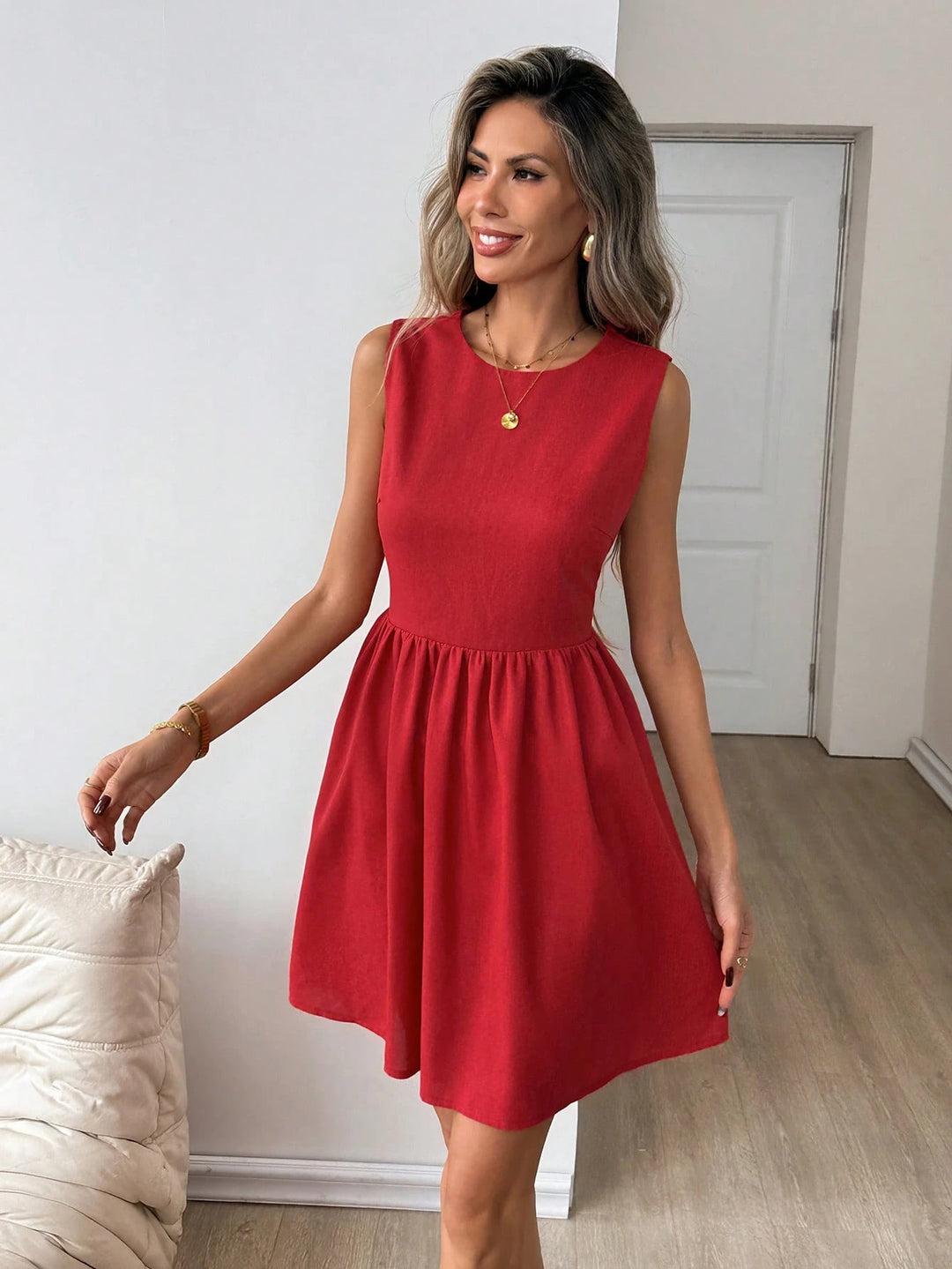 Rochie mini SHEIN, roșu