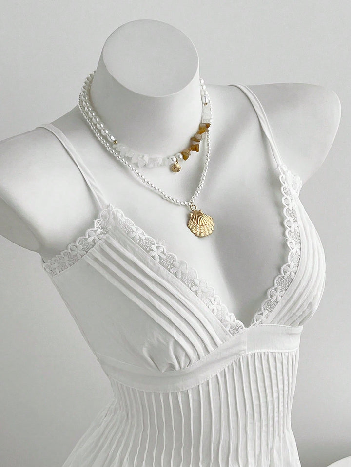 Rochie scurtă SHEIN, alb