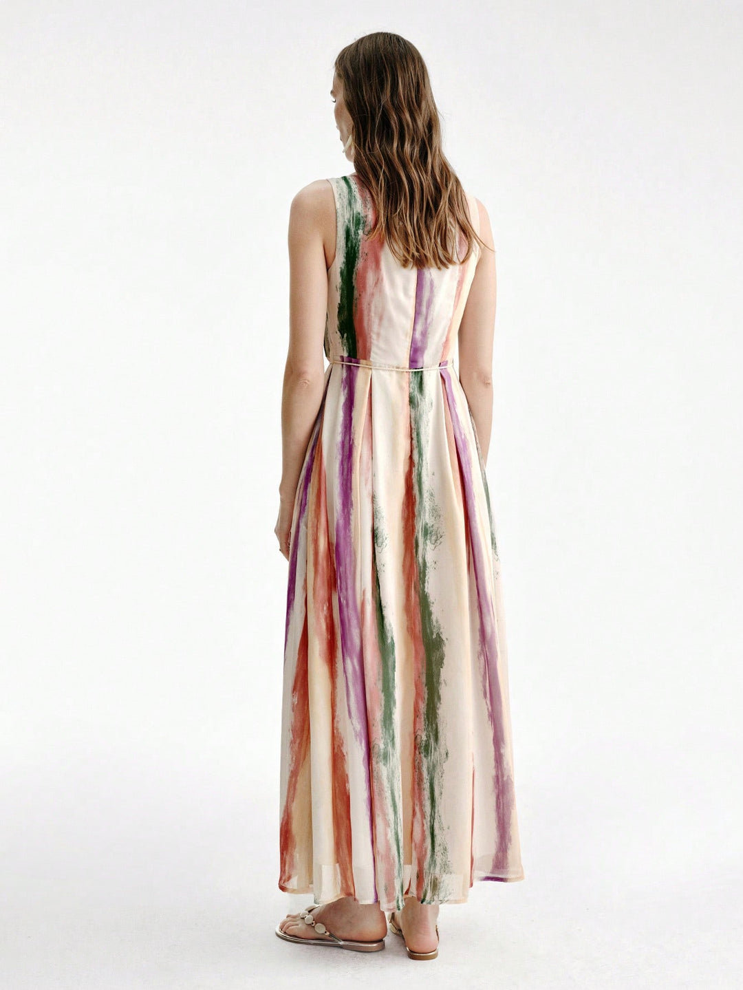 Rochie maxi SHEIN, mix culori