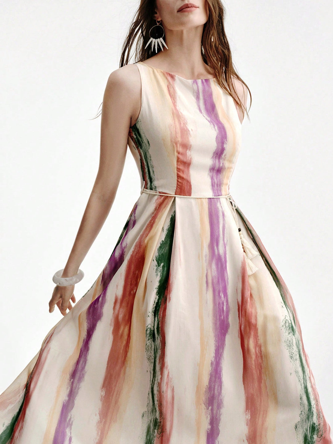 Rochie maxi SHEIN, mix culori