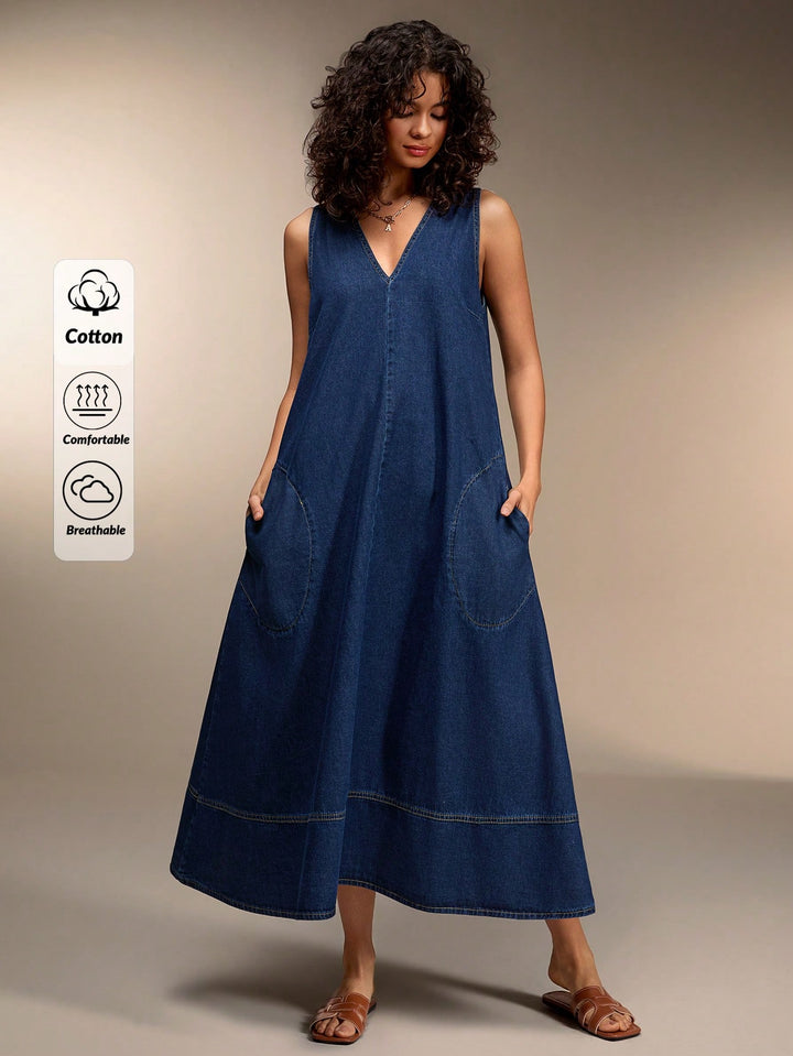 Rochie de blugi SHEIN, albastru