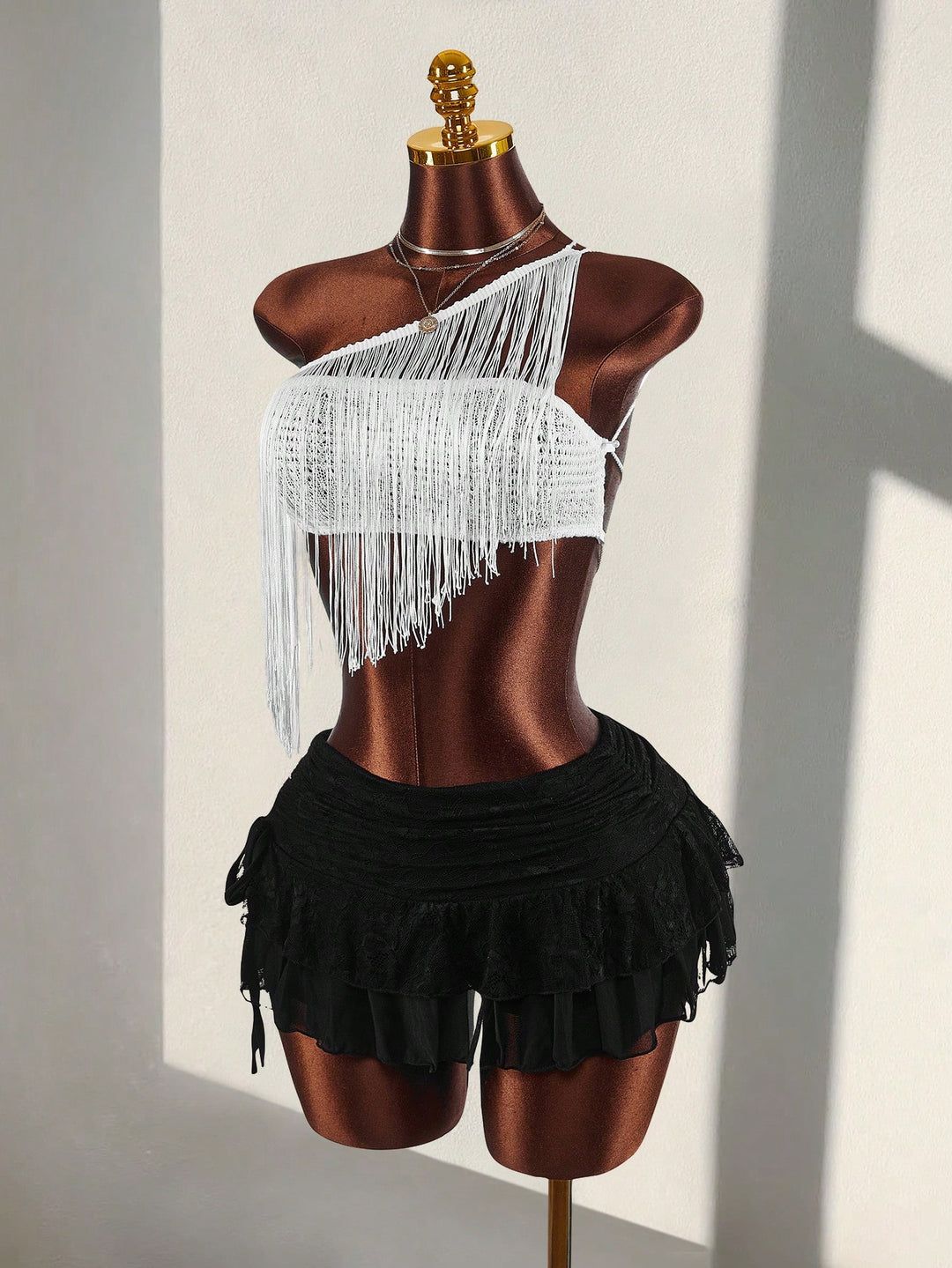Top SHEIN, portocaliu