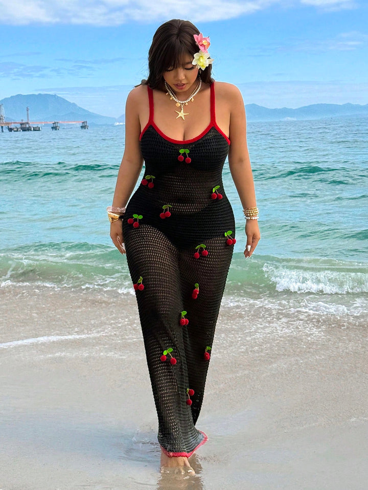 Rochie de plajă SHEIN, negru
