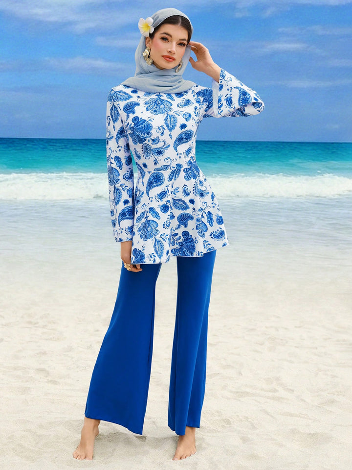 Costum de baie SHEIN, mix culori