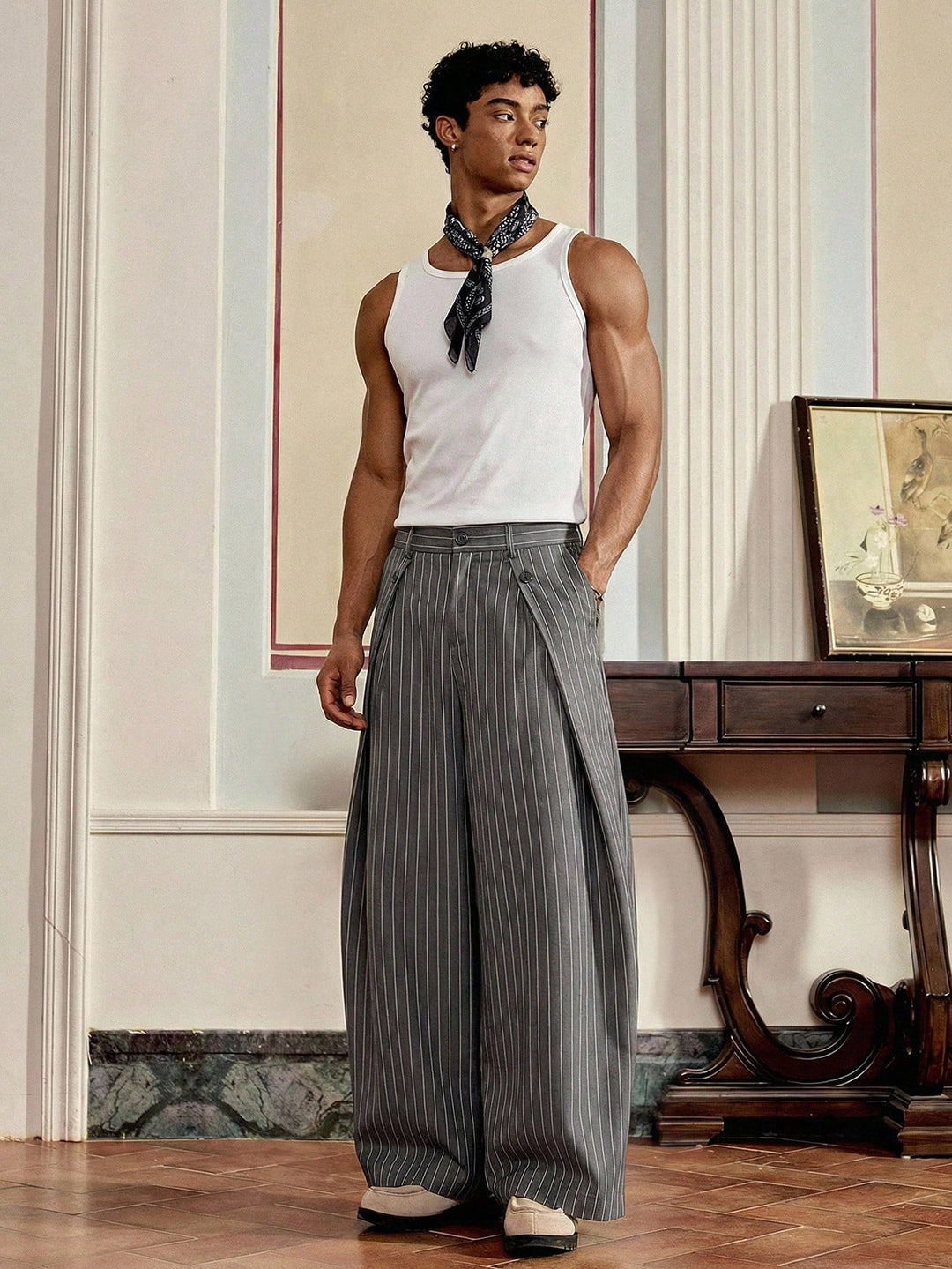Pantalon SHEIN, gri