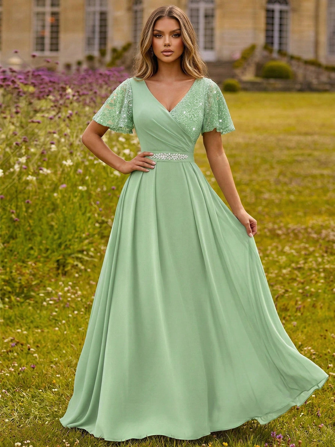Rochie SHEIN, verde