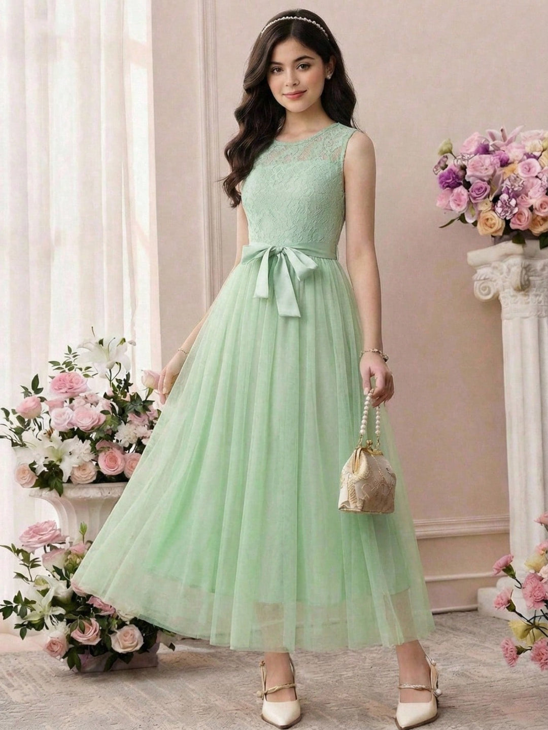 Rochie SHEIN, verde