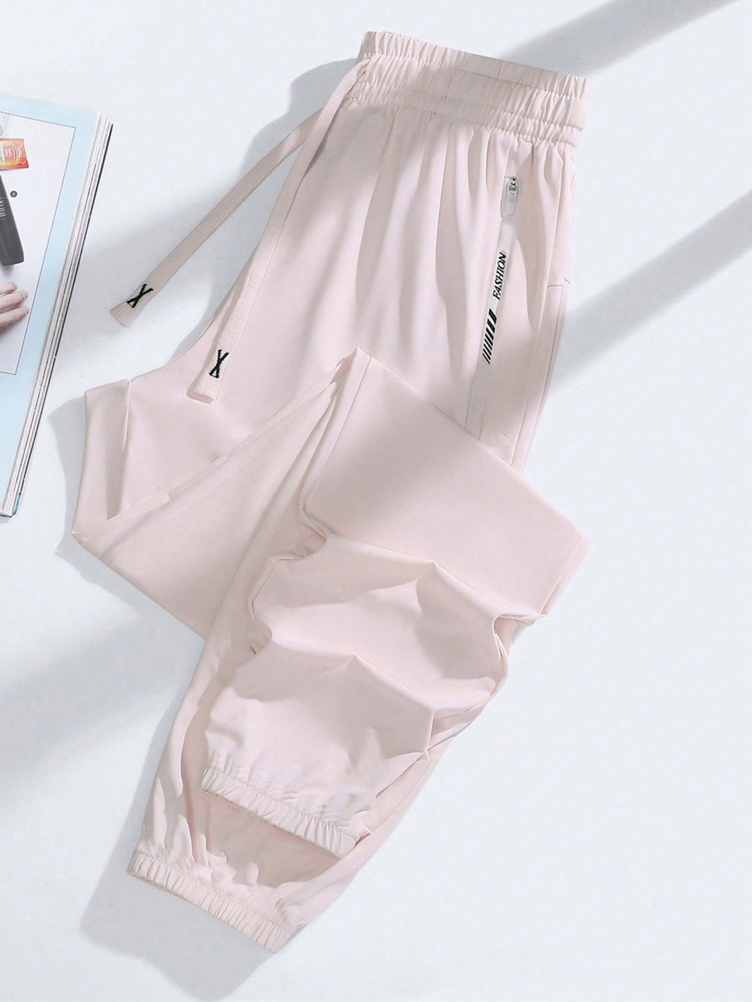 Pantaloni SHEIN, roz