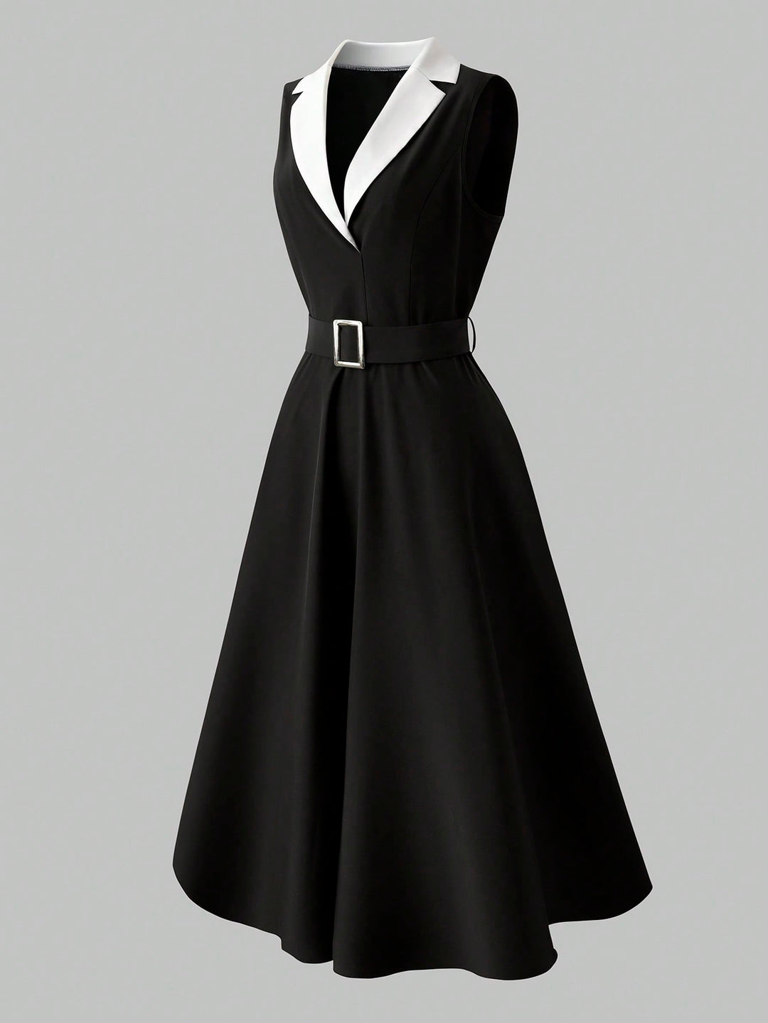 Rochie midi SHEIN, mix culori