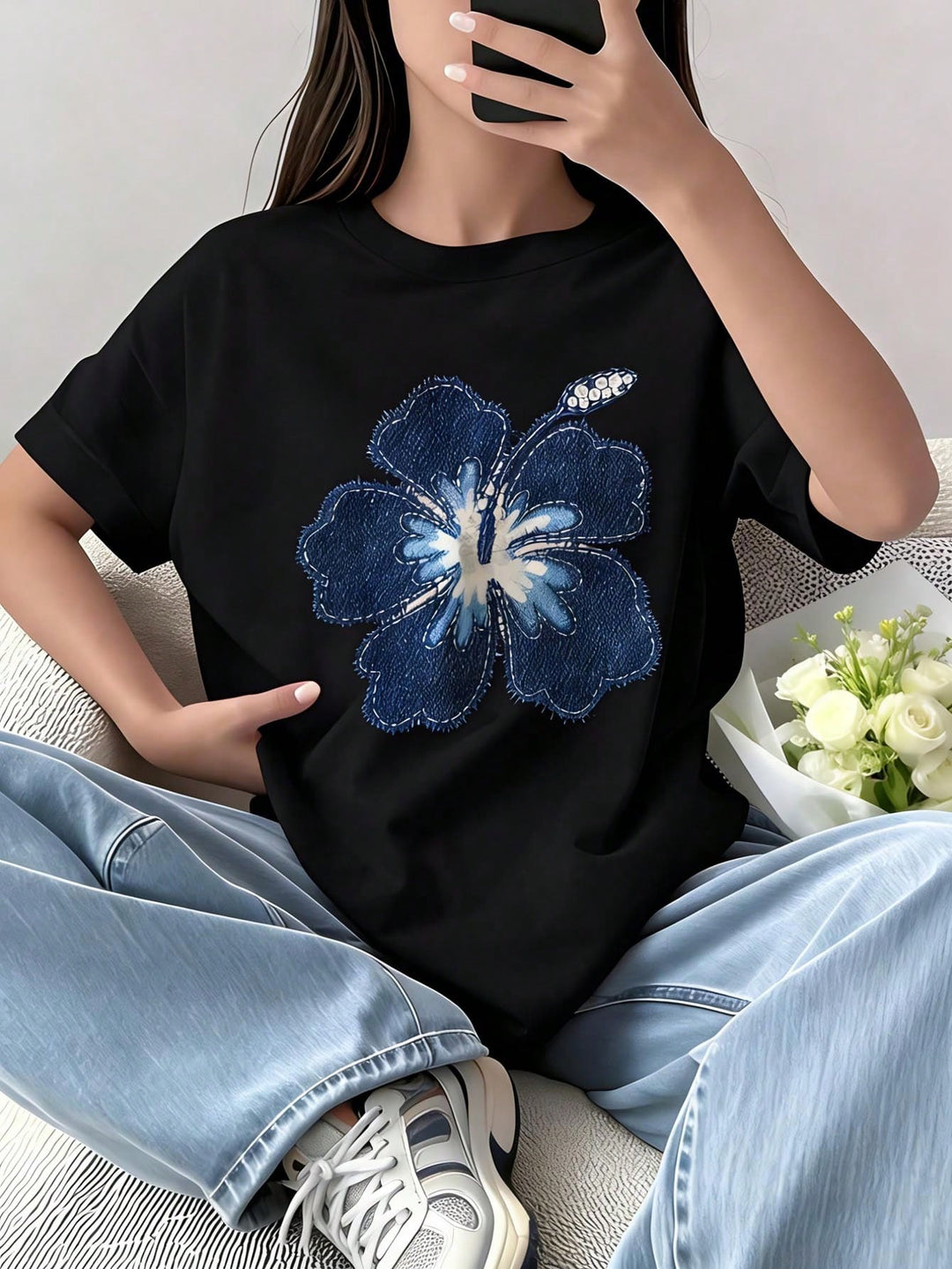 Tricou SHEIN, negru