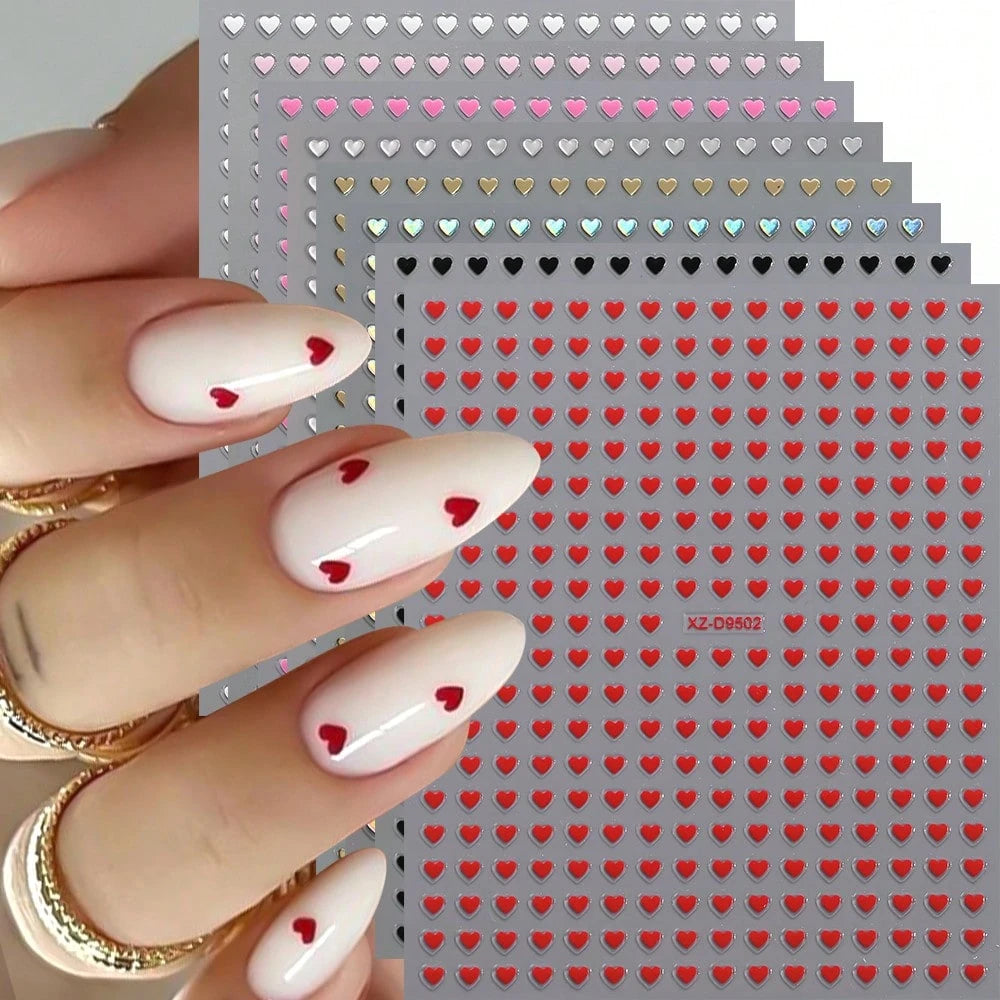 Set stickere pentru unghii SHEIN, mix culori