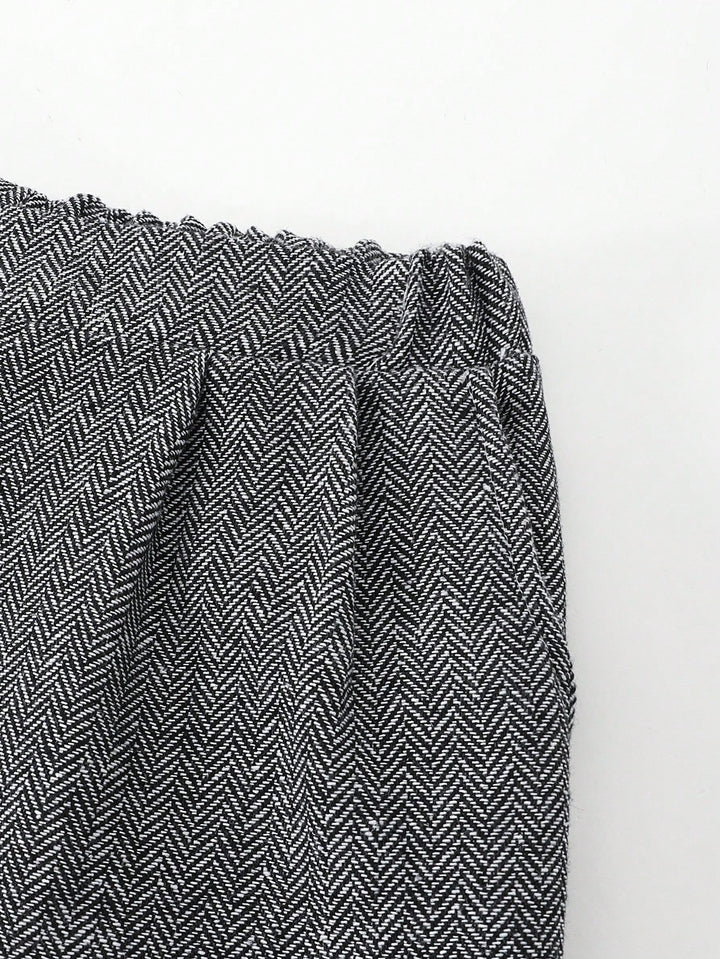 Set de hanorac și pantaloni SHEIN, gri