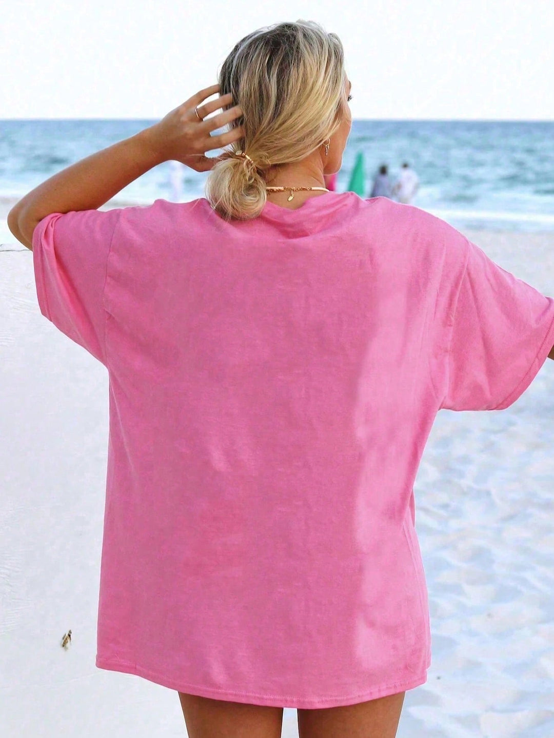 Tricou SHEIN, roz