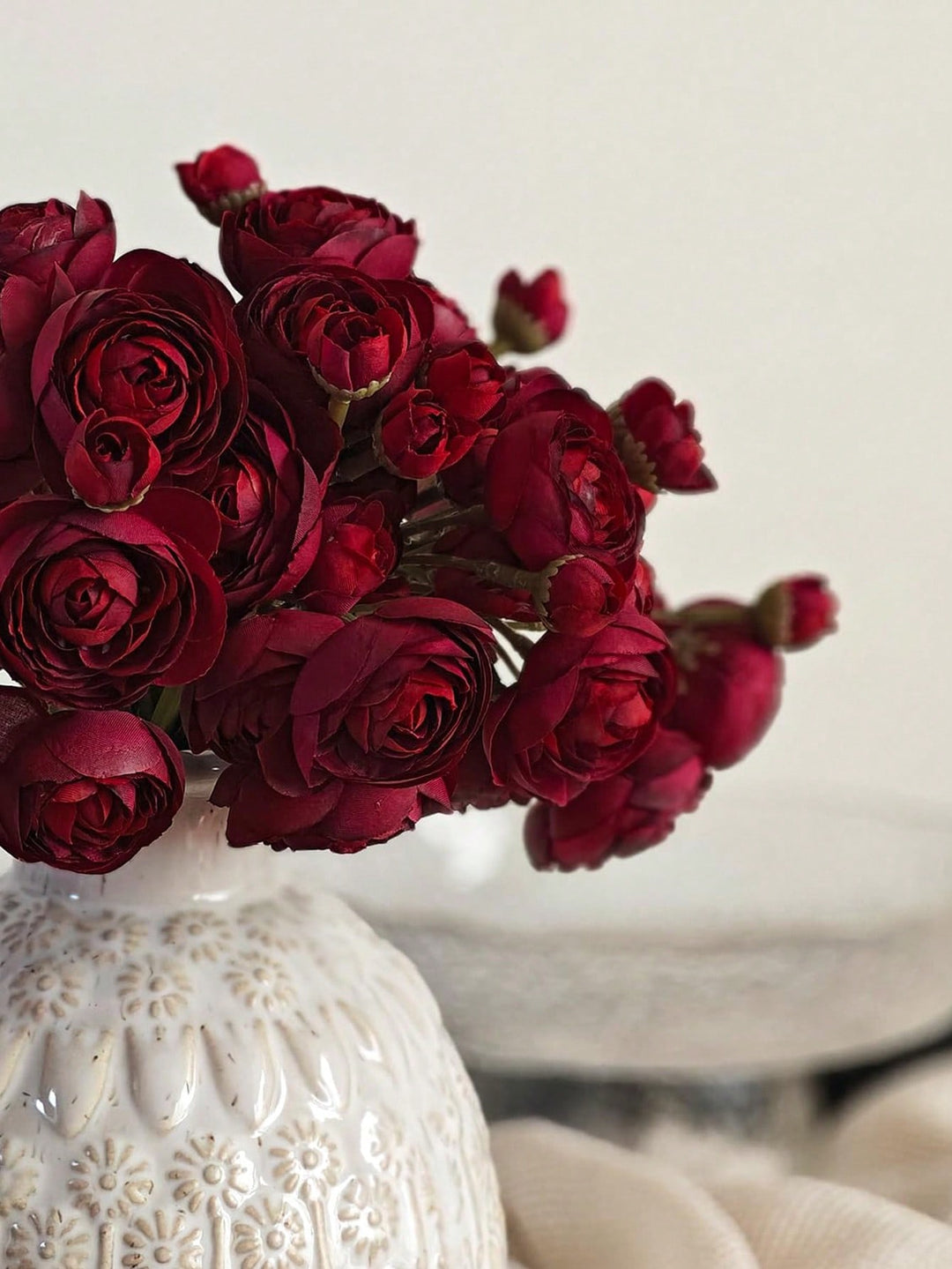 Floari artificiale SHEIN, mix culori