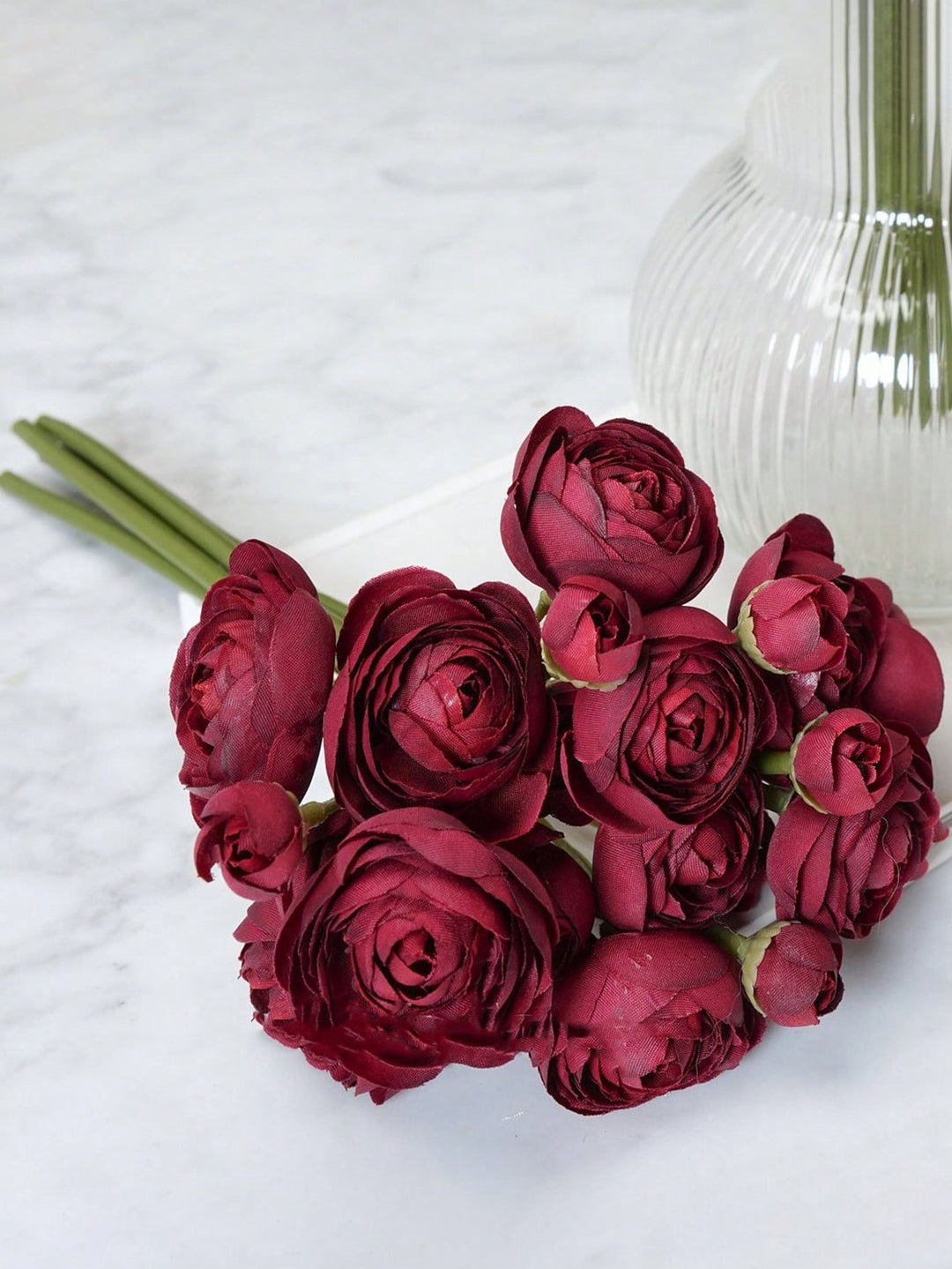 Floari artificiale SHEIN, mix culori