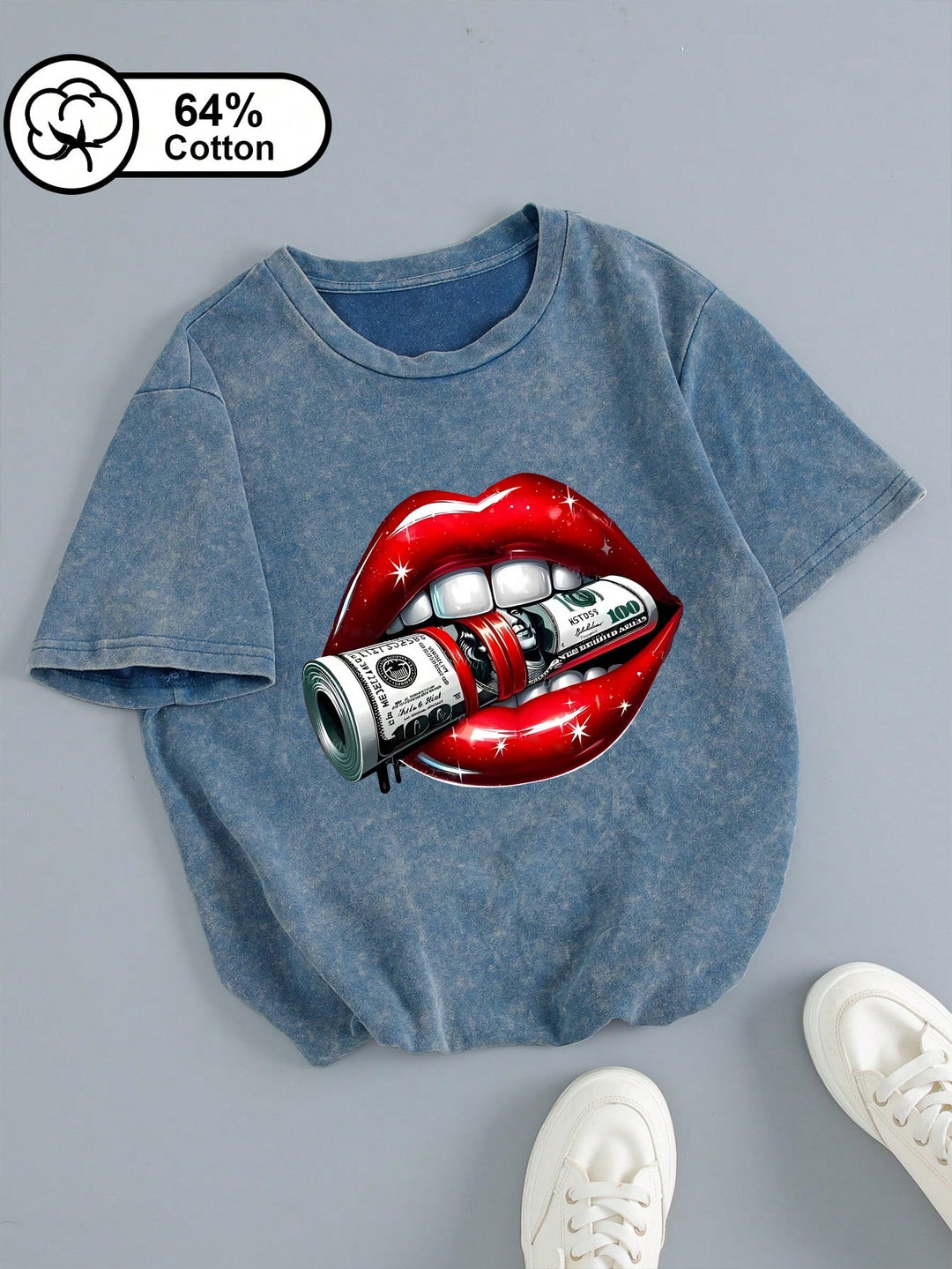 Tricou SHEIN, albastru