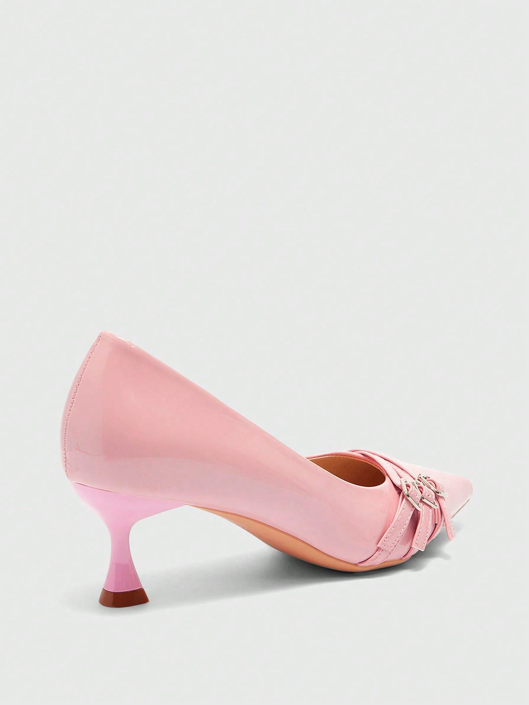 Pantofi cu toc SHEIN, roz