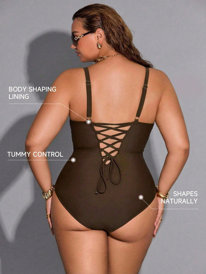 Costum de baie SHEIN, mix culori
