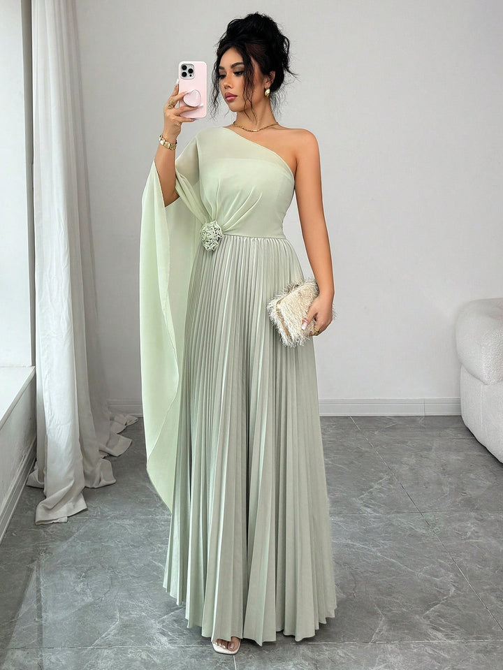 Rochie maxi SHEIN, verde