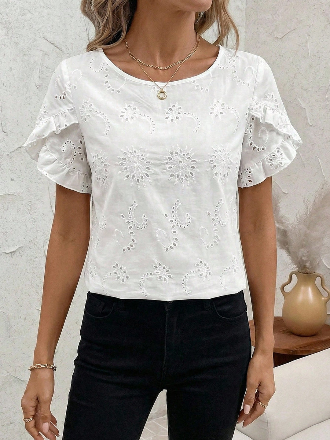 Tricou SHEIN, alb