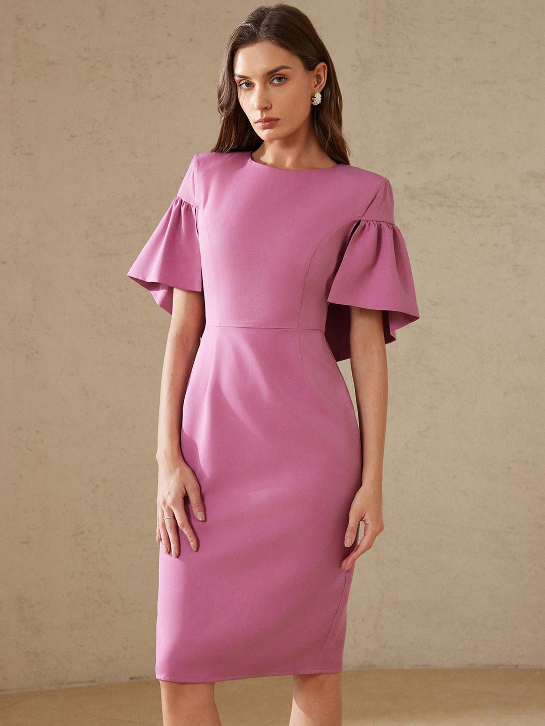 Rochie midi SHEIN, mov