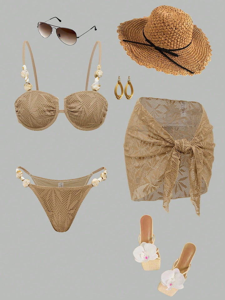Set bikini SHEIN, maro