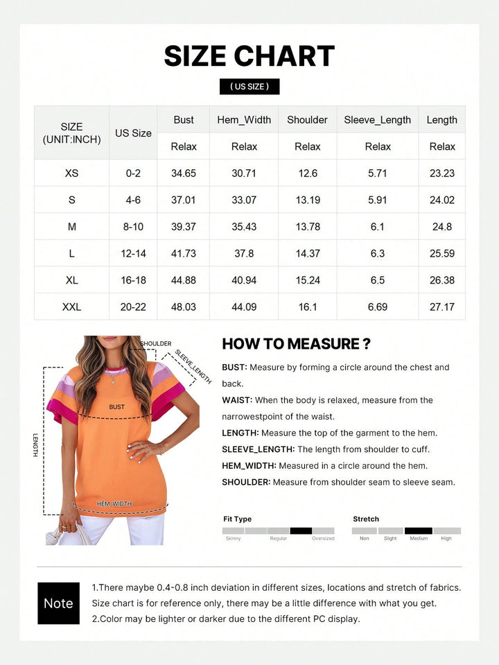 Top tricotat SHEIN, galben