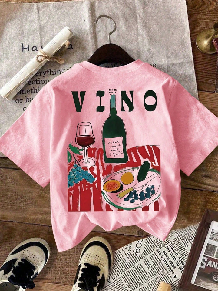 Tricou SHEIN, roz
