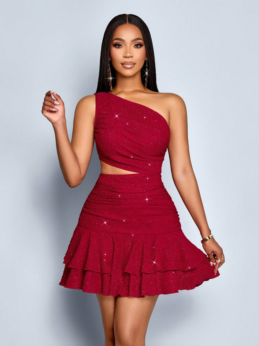 Rochie mini SHEIN, roșu