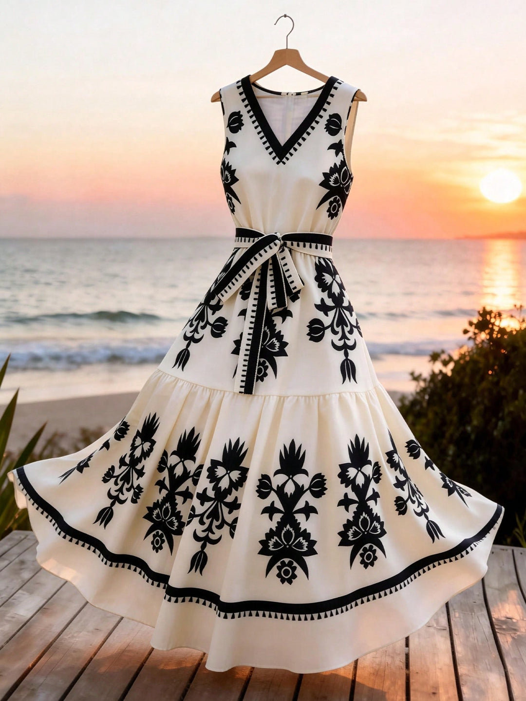 Rochie maxi SHEIN, mix culori
