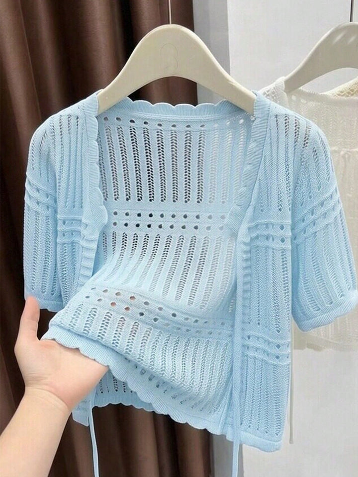 Cardigan SHEIN, albastru