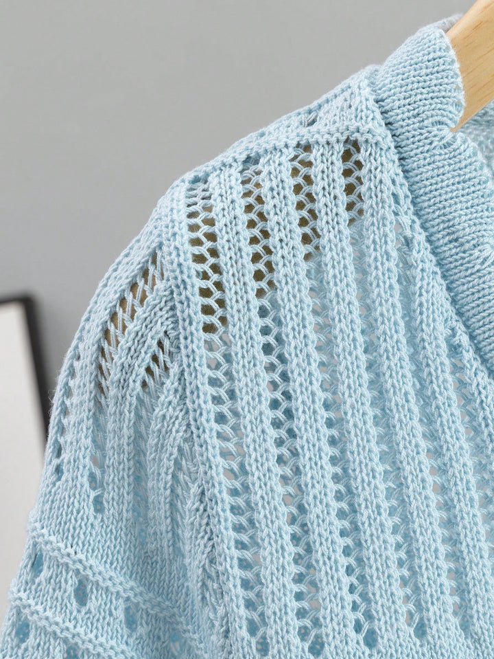 Cardigan SHEIN, albastru