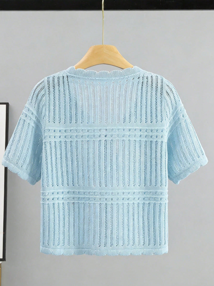Cardigan SHEIN, albastru