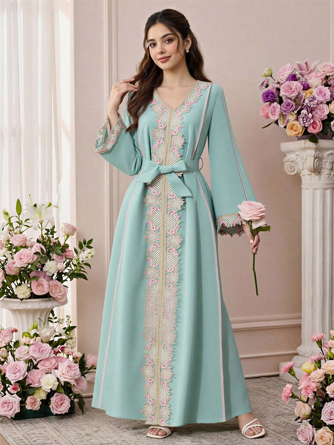 Rochie SHEIN, kaki