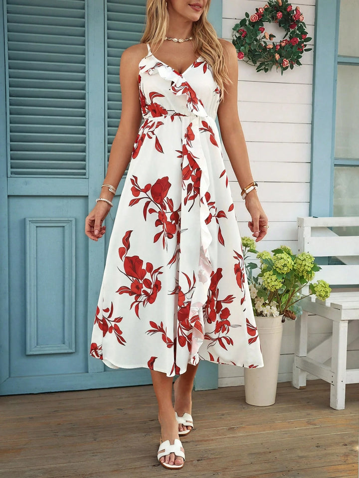 Rochie midi SHEIN, mix culori