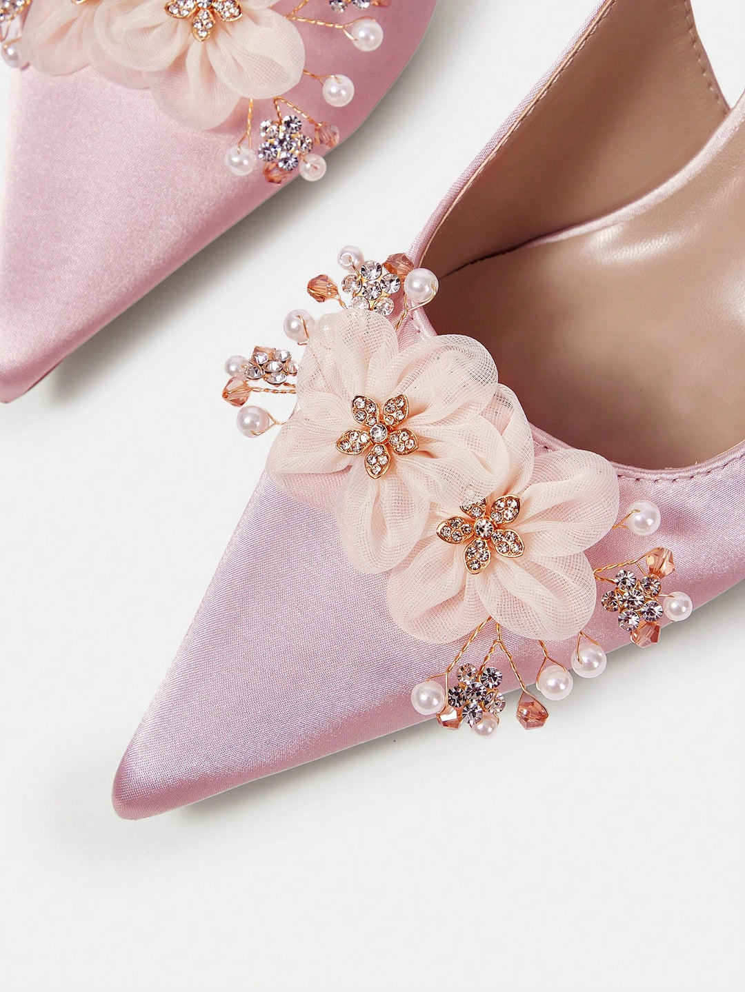 Pantofi cu toc SHEIN, roz