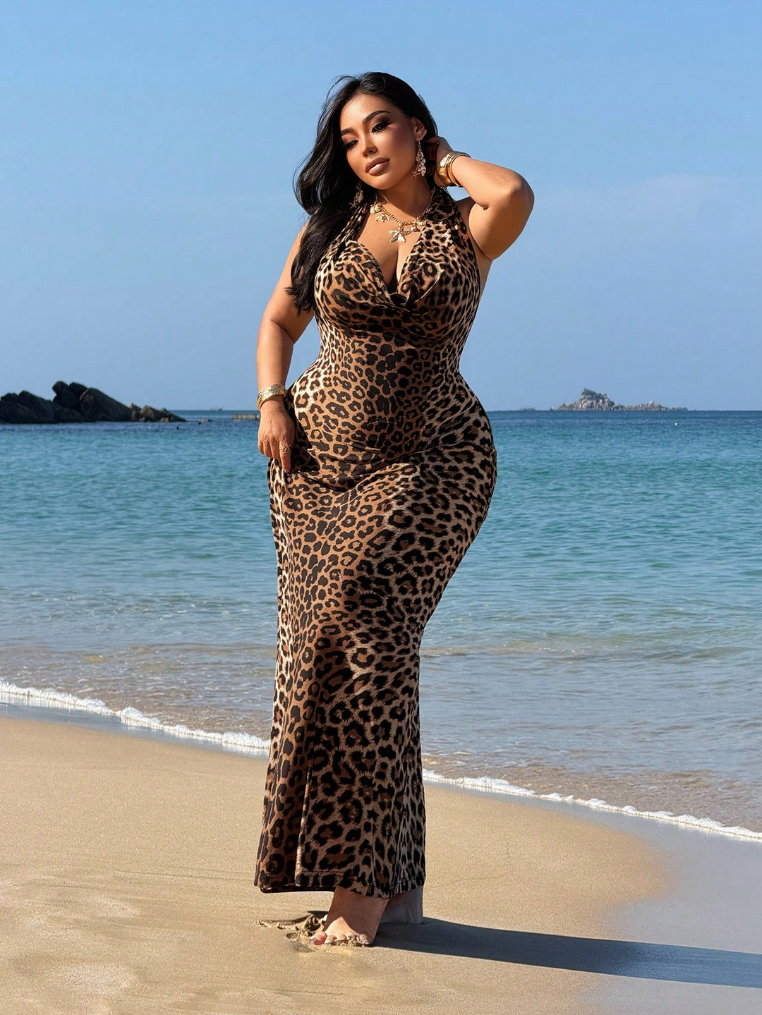 Rochie SHEIN, maro