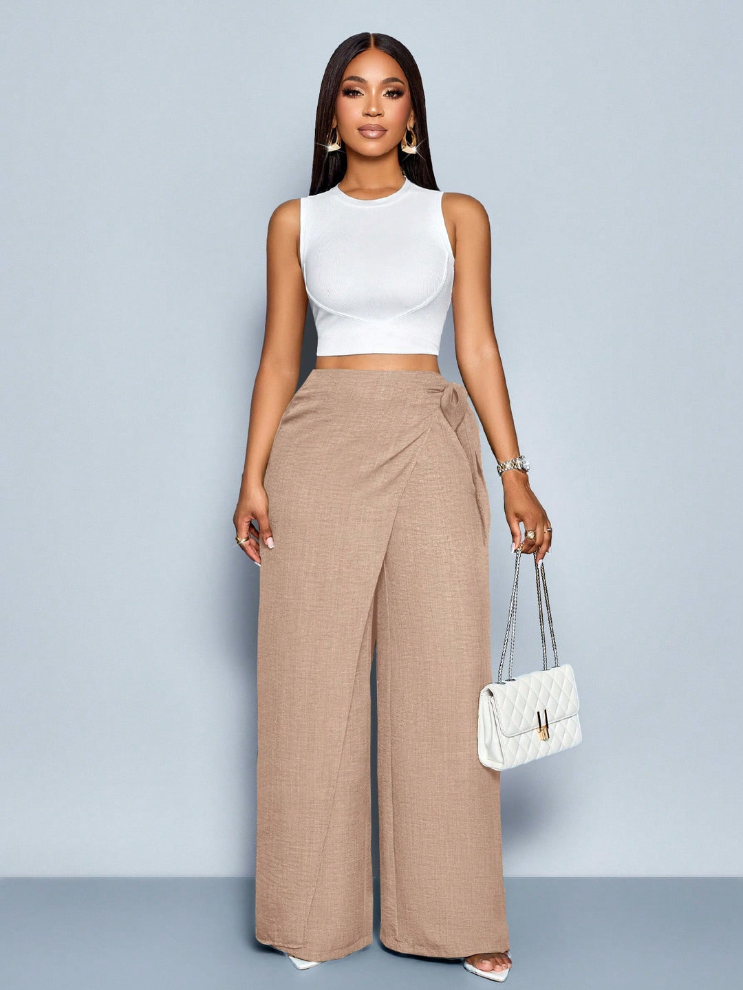 Pantaloni SHEIN, bej