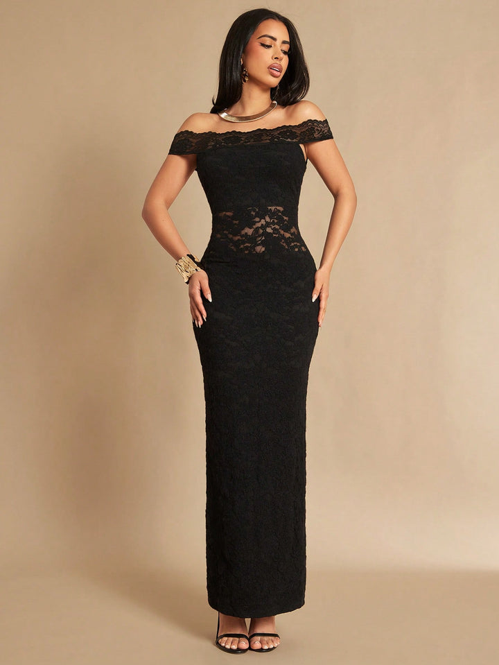 Rochie maxi SHEIN, negru
