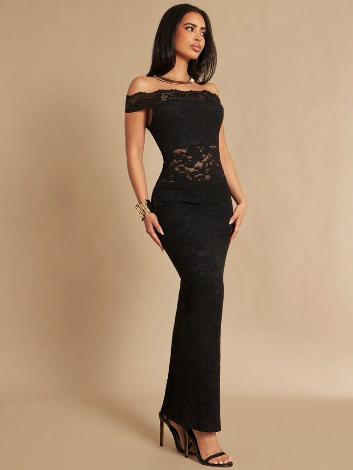 Rochie maxi SHEIN, negru