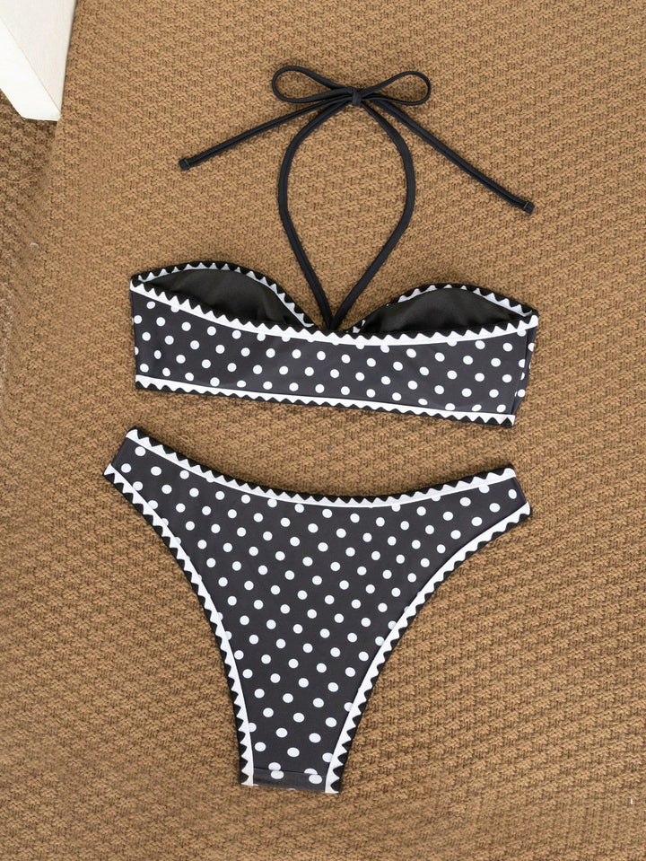 Set bikini SHEIN, negru