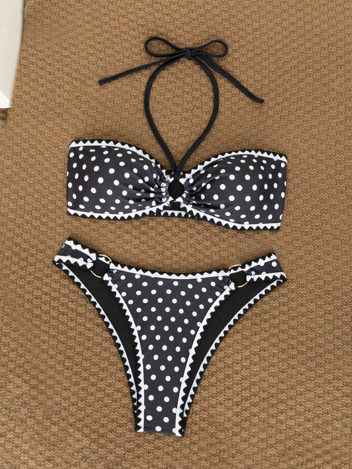 Set bikini SHEIN, negru