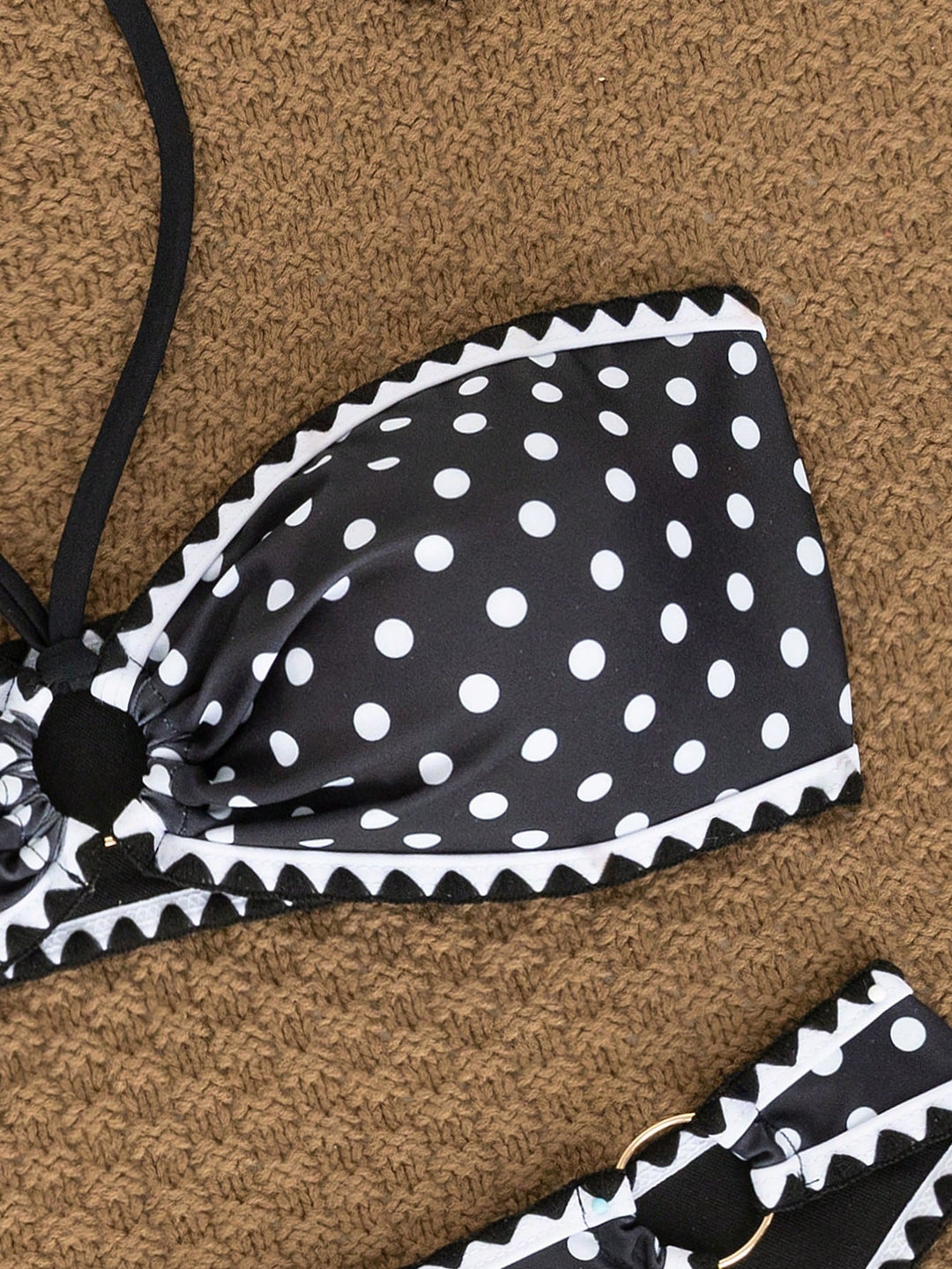 Set bikini SHEIN, negru