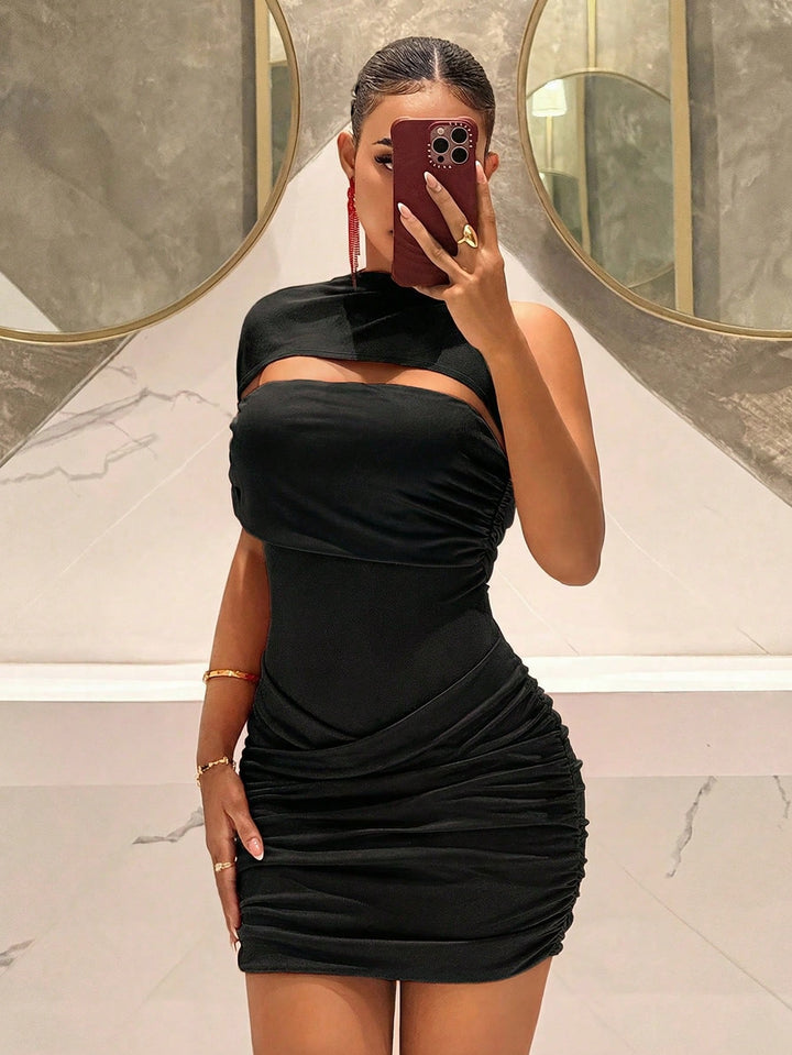 Rochie mini SHEIN, negru