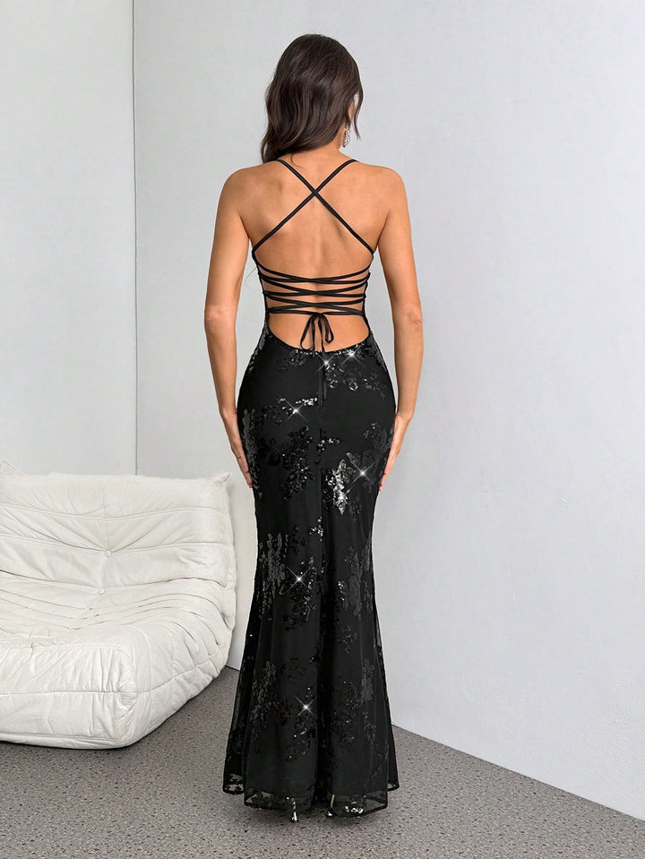 Rochie maxi SHEIN, negru