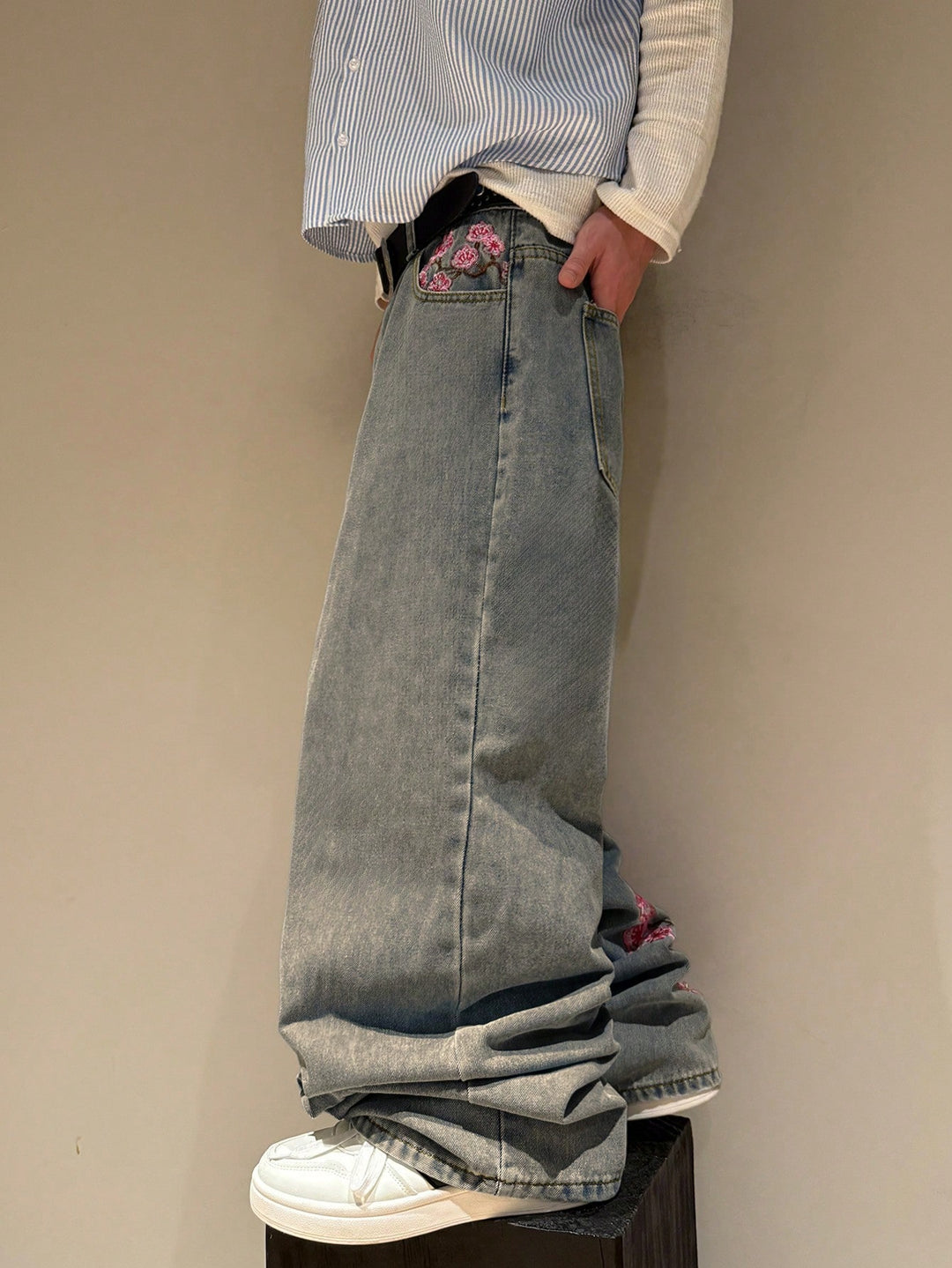 Jeans SHEIN, albastru