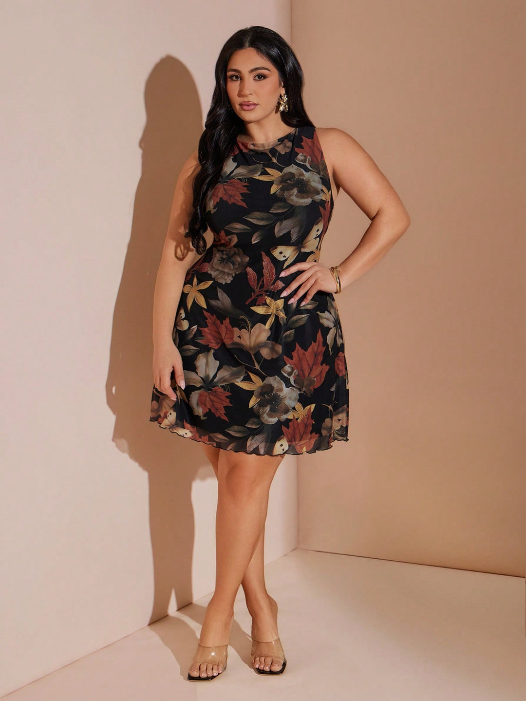 Rochie SHEIN, mix culori